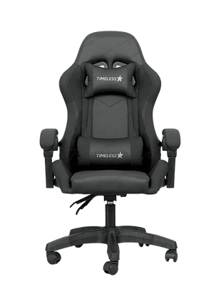 Kursi gaming Timeless Star TLS-029 Black Series ergonomis dan elegan – Tersedia di kantorku.co.id
