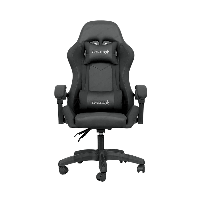 Kursi gaming Timeless Star TLS-029 Black Series ergonomis dan elegan – Tersedia di kantorku.co.id