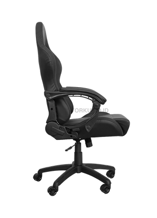 Kursi gaming Timeless Star TLS-6689 dengan bantalan kepala dan penopang pinggang – Tersedia di kantorku.co.id