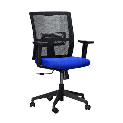 Kursi kantor Ergotec TM 101 XB elegan dengan kaki nylon kuat dan desain minimalis Kantorku