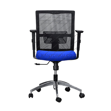 Kursi Staff Ergotec TM 101 Y1 B dengan desain modern dan material mesh premium Kantorku