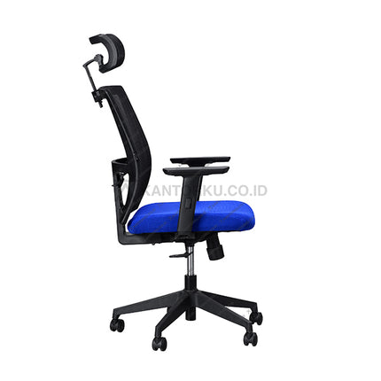 Kursi Ergotec TM 102 X B menghadirkan kenyamanan maksimal dan tampilan profesional Kantorkudotcodotid