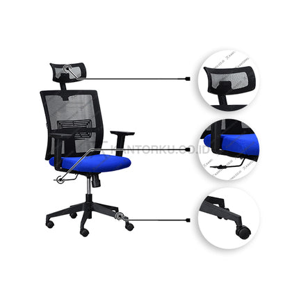 Kursi Gaming Ergotec TM102XB