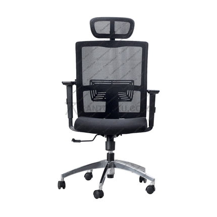 Kursi Kantor Ergotec TM 102 Y1 B dengan desain modern dan kaki aluminium kokoh Kantorku