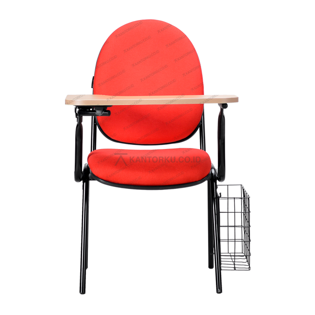 Kursi Sekolah Savello ergonomis dengan meja tulis lipat – Kantorku