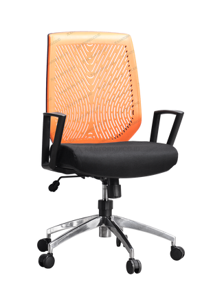 kursi kerja elegan dengan desain minimalis dan mekanisme tilting control — kantorku.co.id