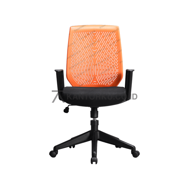 kursi kantor modern dengan sandaran ergonomis dan hidrolik nyaman — kantorku
