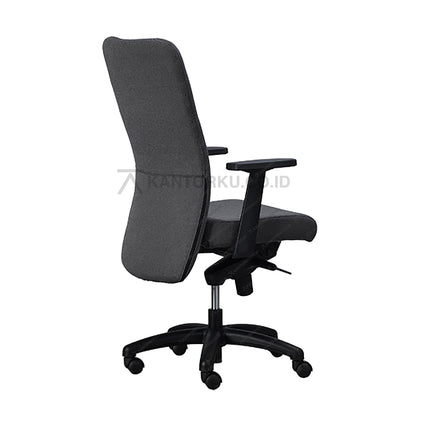 Kursi Kantor Ergonomis - Kursi Kerja desain Minimalis - Kursi Staff - Kursi Karyawan - kursi dengan roda , sandaran lengan, dan hidrolik - MORELLI - KANTORKU