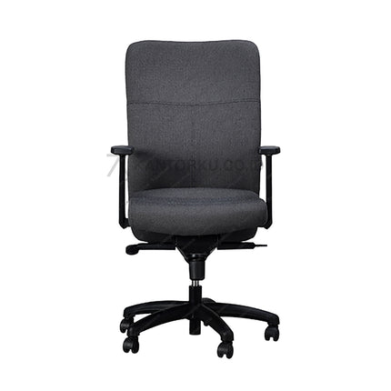 Kursi Kantor Ergonomis - Kursi Kerja desain Minimalis - Kursi Staff - Kursi Karyawan - kursi dengan roda , sandaran lengan, dan hidrolik - MORELLI - KANTORKU