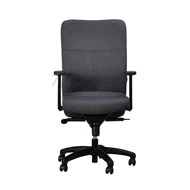 Kursi Kantor Ergonomis - Kursi Kerja desain Minimalis - Kursi Staff - Kursi Karyawan - kursi dengan roda , sandaran lengan, dan hidrolik - MORELLI - KANTORKU