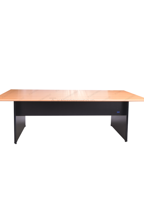 Meja Rapat Uno UCT 1733 Beech Elegan dengan material particle board berkualitas