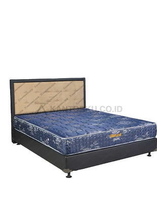 Tampilan keseluruhan Uniland Standard HB Queenstown Set di kamar tidur – kantorku