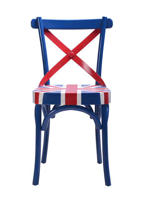 kursi makan union jack jakarta desain retro unik Tersedia di Kantorku