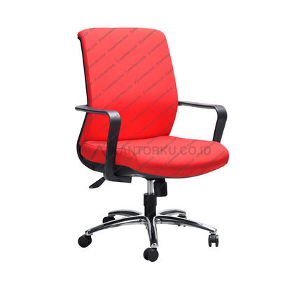 Kursi kerja Savello modern dengan fitur gaslift dan tilting control – kantorku.co.id