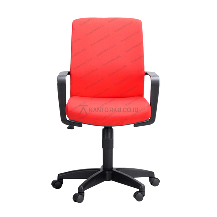 Kursi Staff Savello ergonomis dengan sandaran tinggi sebahu – Kantorku