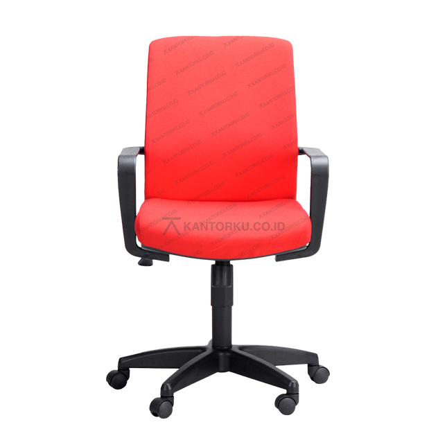 Kursi Staff Savello ergonomis dengan sandaran tinggi sebahu – Kantorku