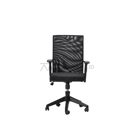 Kursi Kantor Ergonomis - Kursi Kerja desain Minimalis - Kursi Staff - Kursi Karyawan - kursi dengan roda , sandaran lengan, dan hidrolik - desain elegan harga ramah di kantong - ERGOTEC - KANTORKU