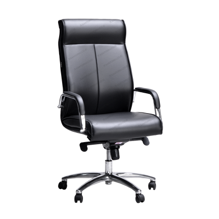 Kursi kantor Subaru Versa LCA Leather dengan HDT Heavy Duty Tilting Control.