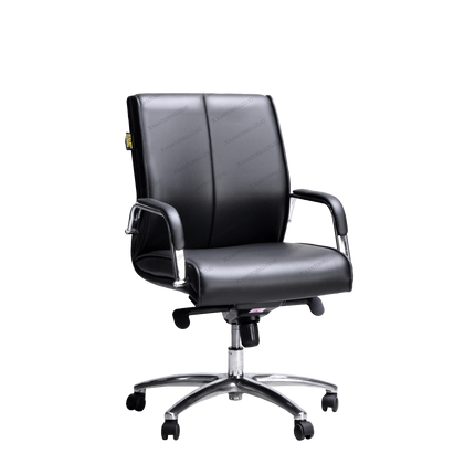 Kursi kantor Subaru Versa MCA dengan kaki aluminium dan HDT Heavy Duty Tilting Control.
