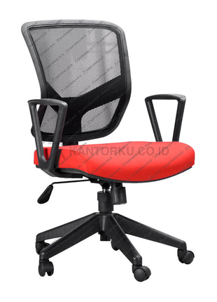 SAVELLO VIDA Kursi Kantor ergonomis cocok digunakan sebagai kursi Staff desain elegan harga ramah di kantong - Savello - KANTORKU