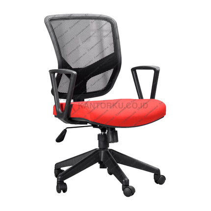 SAVELLO VIDA Kursi Kantor ergonomis cocok digunakan sebagai kursi Staff desain elegan harga ramah di kantong - Savello - KANTORKU