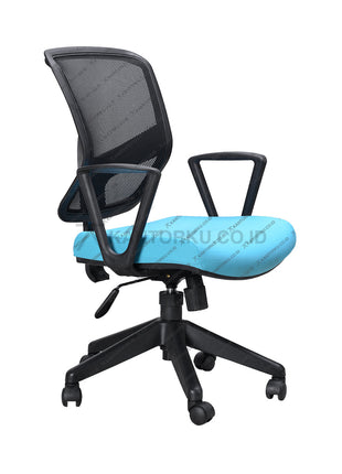 SAVELLO VIDA Kursi Kantor ergonomis cocok digunakan sebagai kursi Staff desain elegan harga ramah di kantong - Savello - KANTORKU