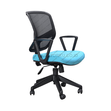 SAVELLO VIDA Kursi Kantor ergonomis cocok digunakan sebagai kursi Staff desain elegan harga ramah di kantong - Savello - KANTORKU
