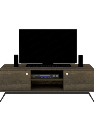 Rak TV Expo VR 1432 desain modern minimalis dengan kaki logam kokoh – kantorku