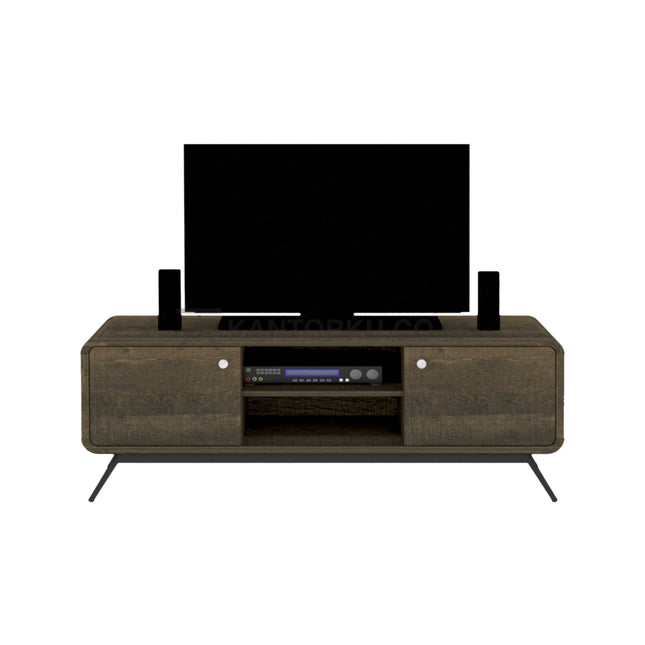 Rak TV Expo VR 1432 desain modern minimalis dengan kaki logam kokoh – kantorku