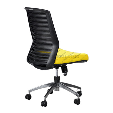 Kursi Kantor Ergonomis - Kursi Kerja desain Minimalis - Kursi Staff - Kursi Karyawan - kursi dengan roda, dan tuas hidrolik - SAVELLO VIENTA Kursi Kantor ergonomis cocok digunakan sebagai kursi rapat desain elegan harga ramah di kantong - Savello - KANTORKU