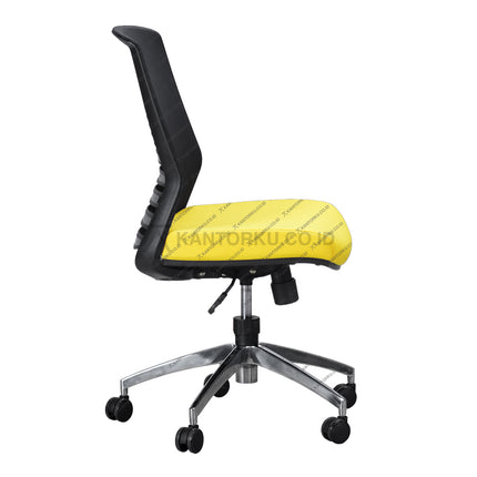 Kursi Kantor Ergonomis - Kursi Kerja desain Minimalis - Kursi Staff - Kursi Karyawan - kursi dengan roda, dan tuas hidrolik - SAVELLO VIENTA Kursi Kantor ergonomis cocok digunakan sebagai kursi rapat desain elegan harga ramah di kantong - Savello - KANTORKU