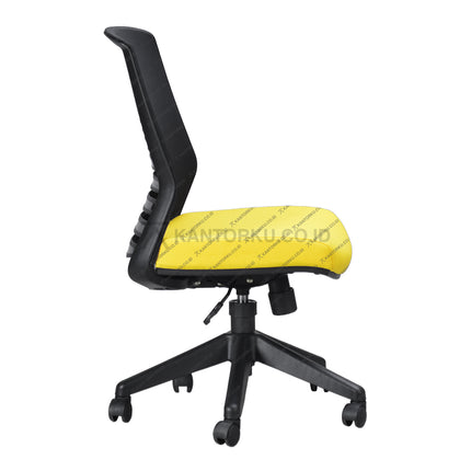 Kursi Kantor Ergonomis - Kursi Kerja desain Minimalis - Kursi Staff - Kursi Karyawan - kursi dengan roda, dan tuas hidrolik - SAVELLO VIENTA Kursi Kantor ergonomis cocok digunakan sebagai kursi rapat desain elegan harga ramah di kantong - Savello - KANTORKU