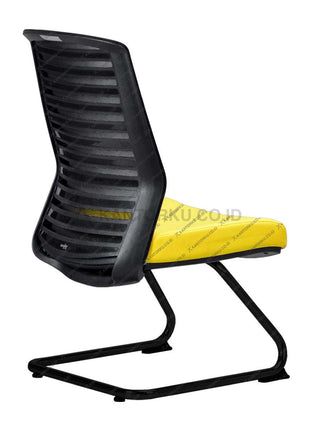 Kursi Kantor Ergonomis - Kursi Kerja desain Minimalis - Kursi Staff - Kursi Karyawan - kursi dengan roda, dan tuas hidrolik - SAVELLO VIENTA Kursi Kantor ergonomis cocok digunakan sebagai kursi rapat desain elegan harga ramah di kantong - Savello - KANTORKU