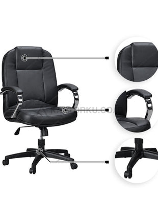 Kursi Kantor ergonomis cocok digunakan sebagai kursi rapat, kursi pimpinan, kursi direktur, kursi manajer, kursi eselon, kursi eksekutif. desain elegan harga ramah di kantong - Savello - KANTORKU