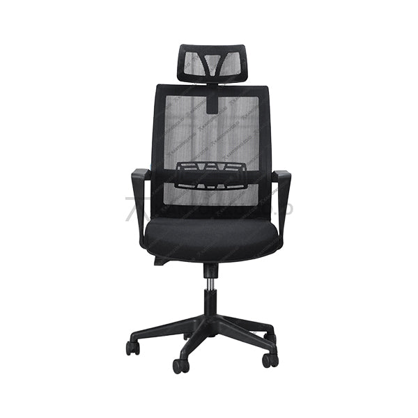 Kursi kantor Inco Vino I dengan sandaran kepala ergonomis dan desain modern – tersedia di KANTORKU