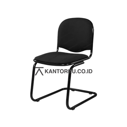 Kursi kantor tamu Chitose Vista P dengan rangka kaki sled L dan dudukan fabric kantorku.co.id