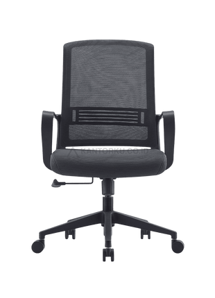 Kursi kerja FIRM desain modern dengan sandaran mesh breathable. Tersedia di Kantorku
