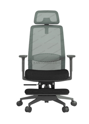 Kursi kerja ergonomis FIRM Volcano Nap desain modern minimalis dengan footrest - Tersedia di Kantorku.co.id