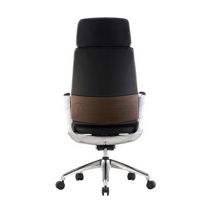 Kursi kantor FIRM dengan armrest aluminium halus dan desain menyatu - Tersedia di Kantorku