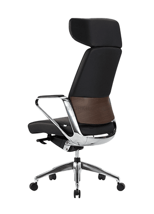Kursi FIRM dengan armrest aluminium halus dan desain menyatu elegan - Tersedia di Kantorku.co.id