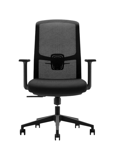 Kursi kerja ergonomis FIRM VOS Swivel dengan sistem lumbar terbaru. Tersedia di Kantorku.