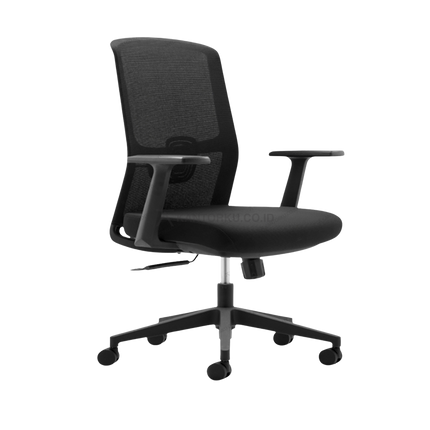 FIRM VOS Swivel office chair memberikan dukungan punggung optimal. Tersedia di Kantorku.co.id.