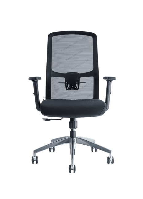 Kursi kantor FIRM VOS Swivel desain modern dan sandaran mesh ringan. Tersedia di Kantorku.