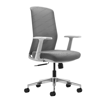 FIRM VOS Swivel kursi ergonomis menjaga postur tubuh tetap sehat. Tersedia di Kantorku.co.id.