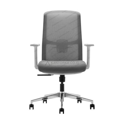 Kursi kerja FIRM VOS Swivel dengan dudukan empuk dan nyaman. Tersedia di Kantorku