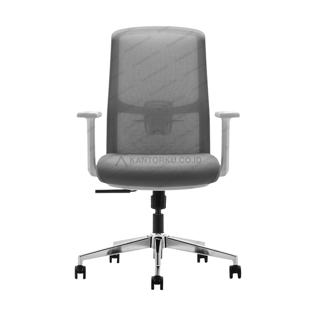 Kursi kerja FIRM VOS Swivel dengan dudukan empuk dan nyaman. Tersedia di Kantorku