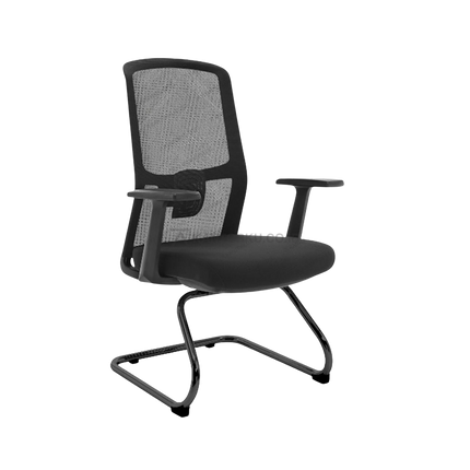 Kursi FIRM Mesh Cantilever Chair dengan desain modern dan profesional. Tersedia di Kantorku.