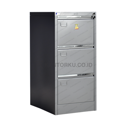 VIP V 303 lemari arsip premium dengan finishing powder coating kokoh hadir di kantorku.co.id