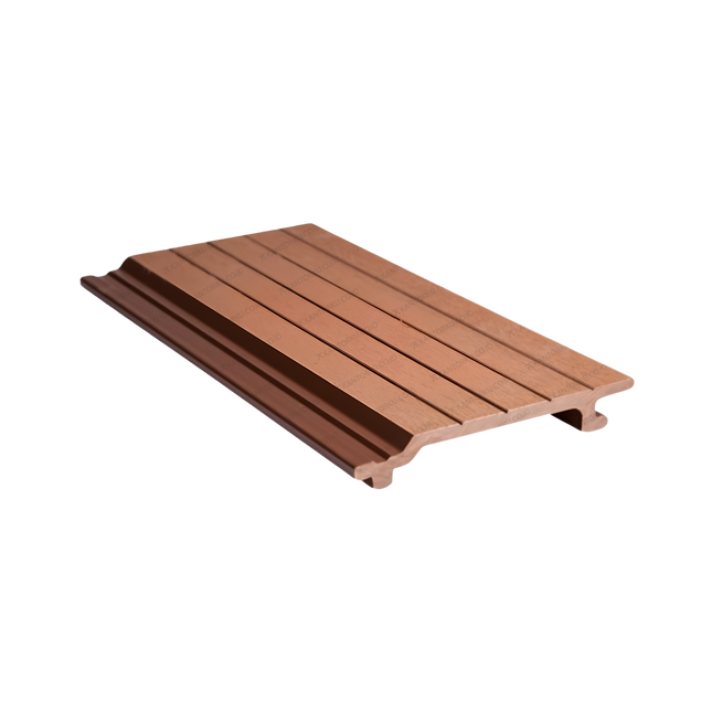 Panel WPC Kayu Asri untuk Dinding Aksen Modern