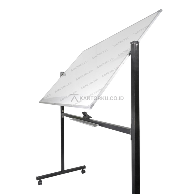 Whiteboard Double Face Standing Hanako papan tulis dua sisi modern – Kantorku